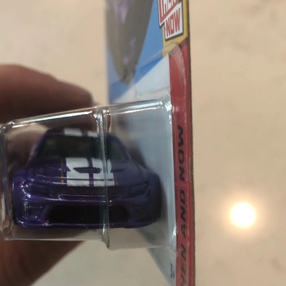 Purple 20 Dodge Charger Hellcat Toy Car
